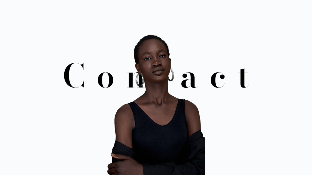 A hero image for the contact page